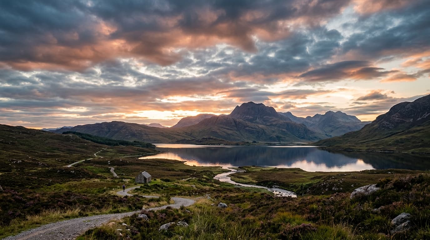 Абстрактный визуальный образ для главного экрана EasyTrading Platform